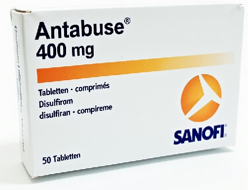 Boîte de comprimés Antabuse